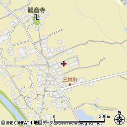 大阪府和泉市三林町218-1周辺の地図