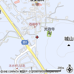 広島県東広島市高屋町白市939周辺の地図