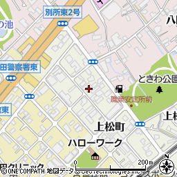 大阪府岸和田市下松町5077周辺の地図