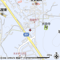 広島県東広島市高屋町白市770周辺の地図