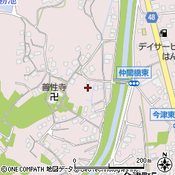 広島県福山市今津町1635-1周辺の地図