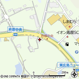 広島県東広島市高屋町杵原1095周辺の地図