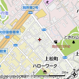 大阪府岸和田市下松町5067周辺の地図