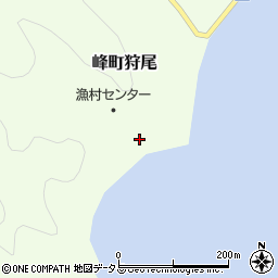 長崎県対馬市峰町狩尾47周辺の地図