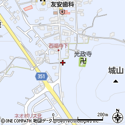 広島県東広島市高屋町白市952周辺の地図