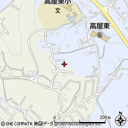 広島県東広島市高屋町白市637-7周辺の地図