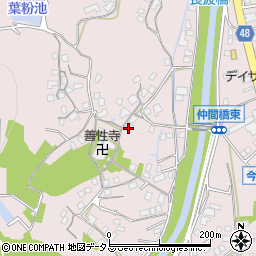 広島県福山市今津町1645-1周辺の地図