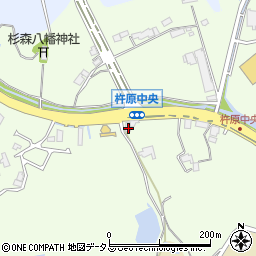 広島県東広島市高屋町杵原1073周辺の地図