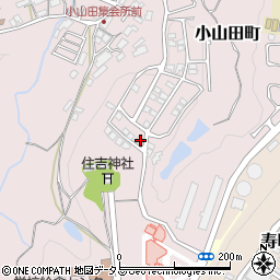 大阪府河内長野市小山田町451-114周辺の地図