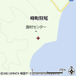 長崎県対馬市峰町狩尾33周辺の地図