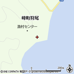 長崎県対馬市峰町狩尾49周辺の地図