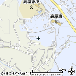 広島県東広島市高屋町白市637-11周辺の地図
