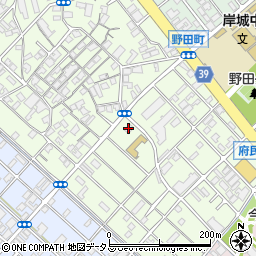 上町町会館周辺の地図