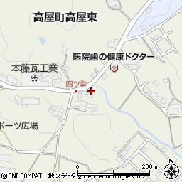 広島県東広島市高屋町高屋東2379周辺の地図