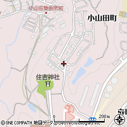 大阪府河内長野市小山田町451-109周辺の地図