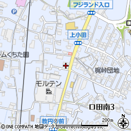 ミートカネショウ 焼肉 口田本店周辺の地図