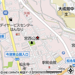 広島県福山市今津町122周辺の地図