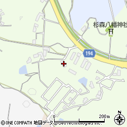 広島県東広島市高屋町杵原992周辺の地図