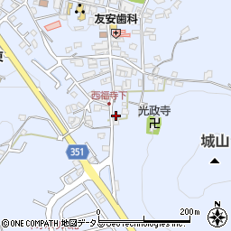 広島県東広島市高屋町白市955周辺の地図