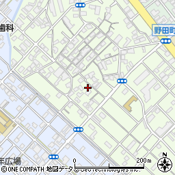 大阪府岸和田市上町28-5周辺の地図