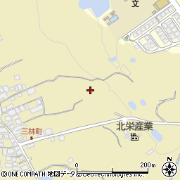 大阪府和泉市三林町270周辺の地図