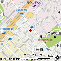 大阪府岸和田市下松町5070周辺の地図