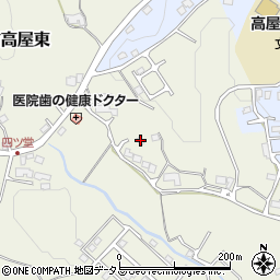 広島県東広島市高屋町高屋東2413周辺の地図