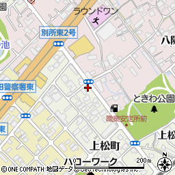 大阪府岸和田市下松町5072周辺の地図