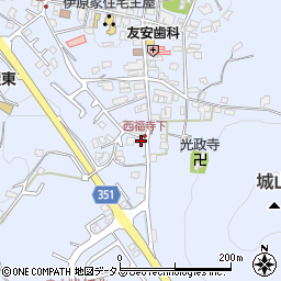 広島県東広島市高屋町白市957周辺の地図