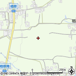 奈良県御所市楢原周辺の地図