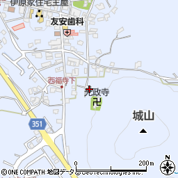 広島県東広島市高屋町白市172周辺の地図