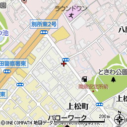 大阪府岸和田市下松町5071周辺の地図