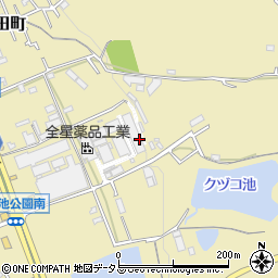 大阪府岸和田市三田町370周辺の地図