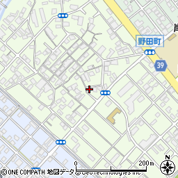 大阪府岸和田市上町26-14周辺の地図