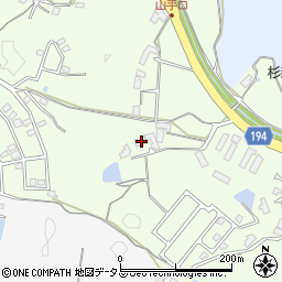 広島県東広島市高屋町杵原983周辺の地図