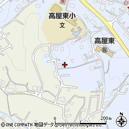 広島県東広島市高屋町白市635周辺の地図