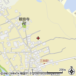 大阪府和泉市三林町191-1周辺の地図