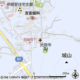 広島県東広島市高屋町白市976周辺の地図