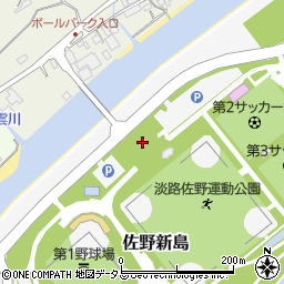 サナあわじ佐野運動公園サポートセンター周辺の地図