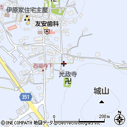 広島県東広島市高屋町白市980周辺の地図