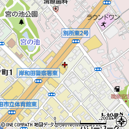 大阪府岸和田市下松町5038周辺の地図
