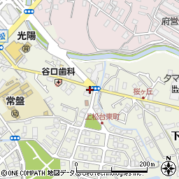 大阪府岸和田市下松町周辺の地図