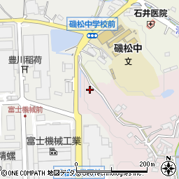 広島県東広島市八本松町米満45周辺の地図