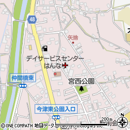 広島県福山市今津町112周辺の地図
