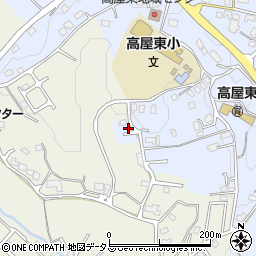 広島県東広島市高屋町白市612-1周辺の地図