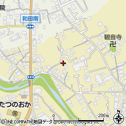 大阪府和泉市三林町52周辺の地図