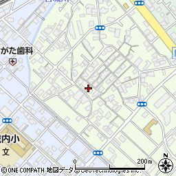 大阪府岸和田市上町18周辺の地図