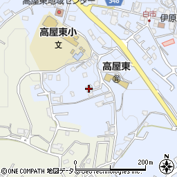 広島県東広島市高屋町白市619周辺の地図