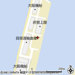 正栄産業株式会社　岸和田工場周辺の地図