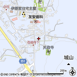 広島県東広島市高屋町白市973周辺の地図